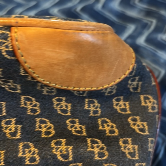 Dooney & Bourke Navy Blue Tote - Picture 6 of 16